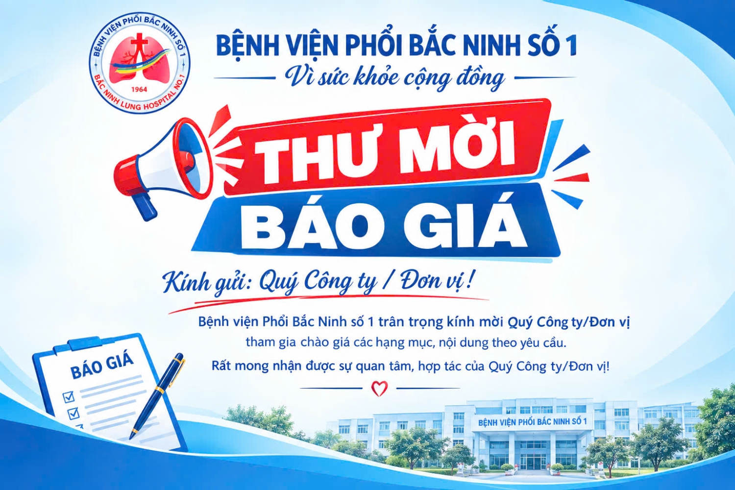 THƯ MỜI BÁO GIÁ