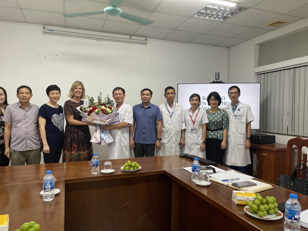 Tổ chức CDC Hoa Kỳ thăm và làm việc tại Bệnh viện Phổi Bắc Giang về hoạt động lao trẻ em tại tỉnh Bắc Giang