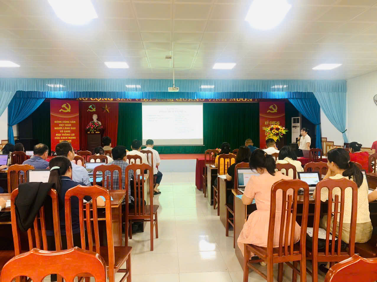 Bệnh viện Phổi Bắc Ninh số 1 - Chương trình chống lao tỉnh tổ chức đào tạo  cho cán bộ chống lao nhập dữ liệu bệnh nhân trên phần mềm Vitimes năm 2026