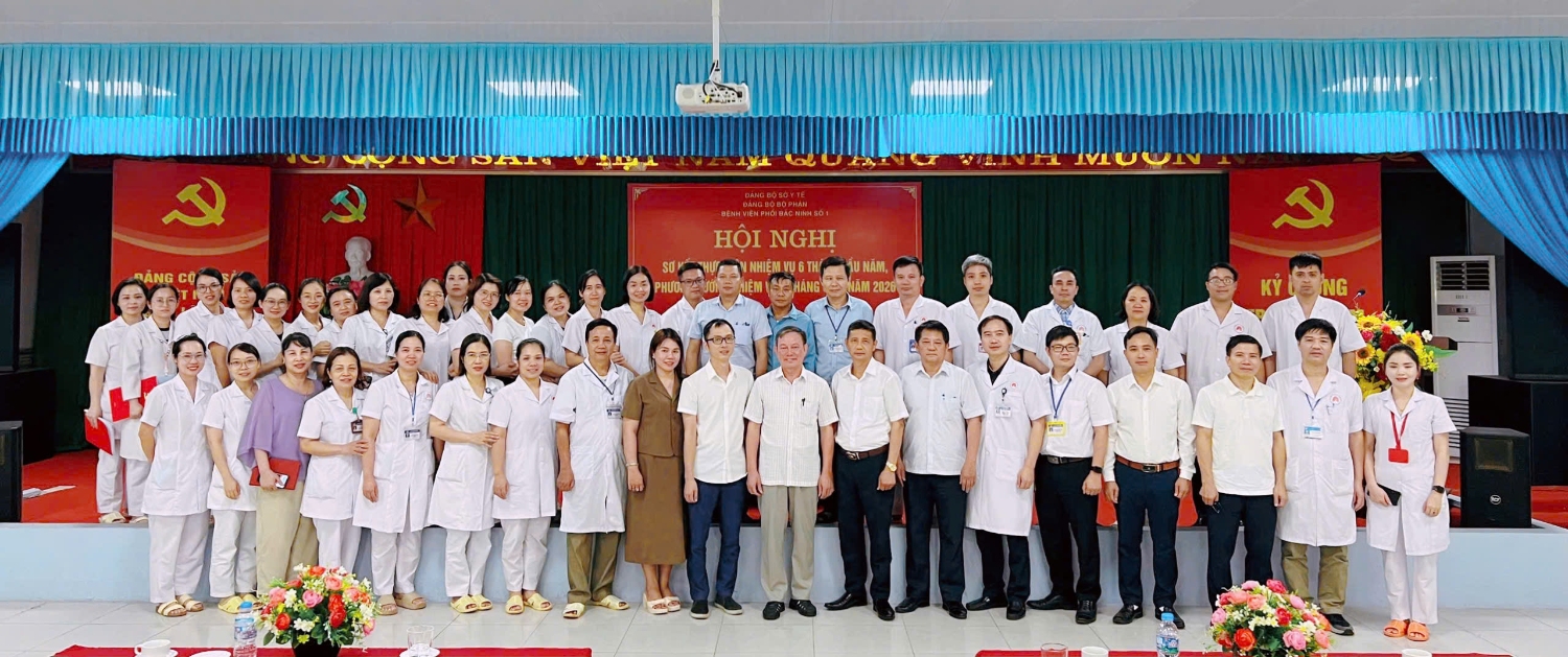 ĐẢNG BỘ BỘ PHẬN BỆNH VIỆN PHỔI BẮC NINH SỐ 1 TỔ CHỨC HỘI NGHỊ SƠ KẾT CÔNG TÁC ĐẢNG 6 THÁNG ĐẦU NĂM, TRIỂN KHAI PHƯƠNG HƯỚNG, NHIỆM VỤ 6 THÁNG CUỐI NĂM 2026